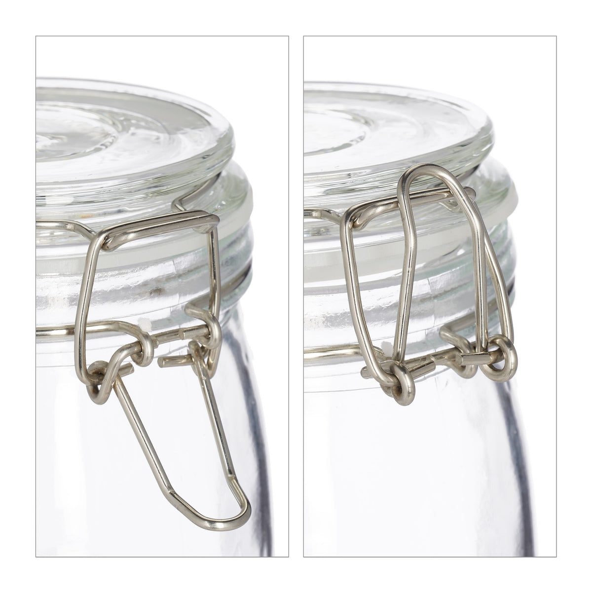 1000 ml preservation jars in a set of 6