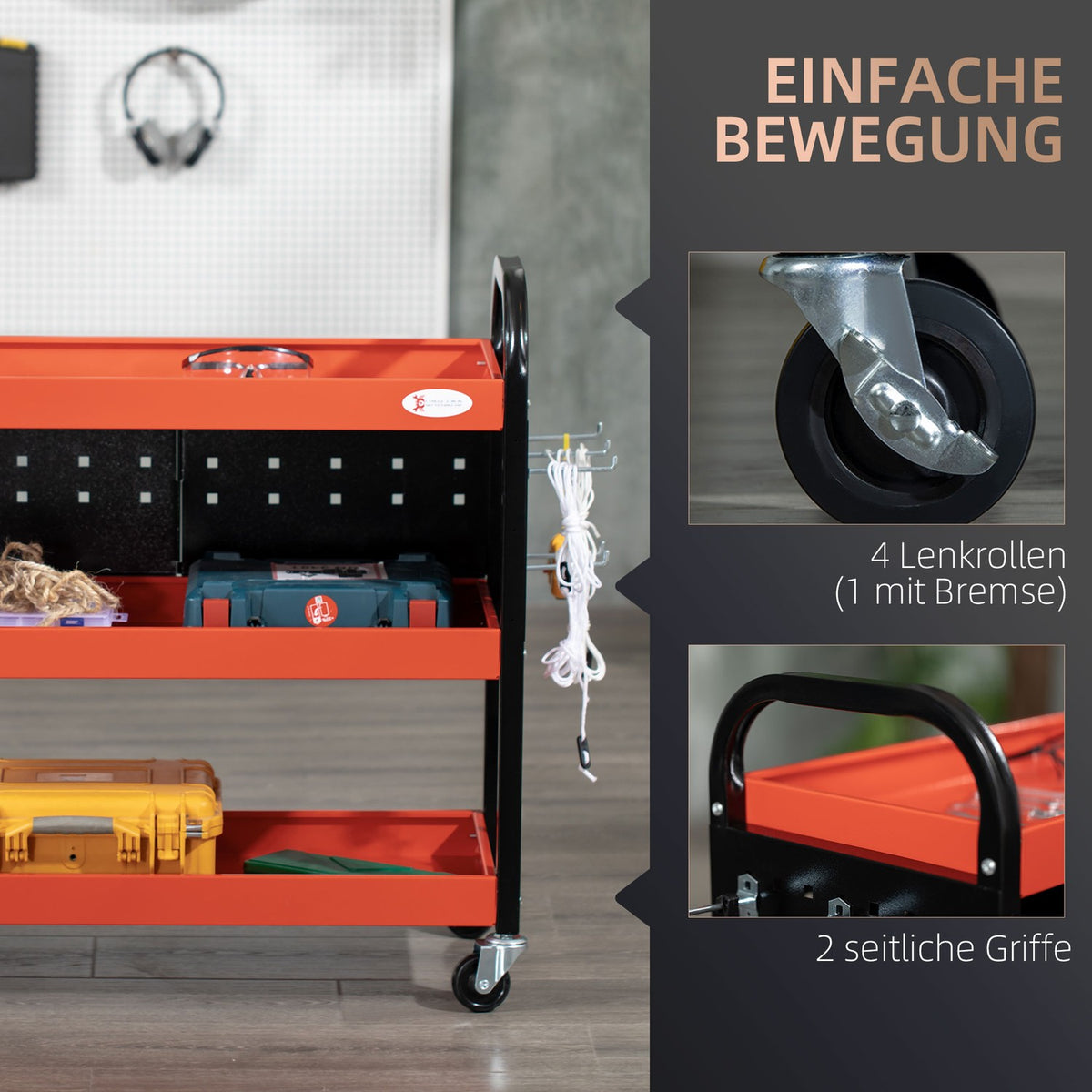 100 Kg Load Capacity, Red, For Garage