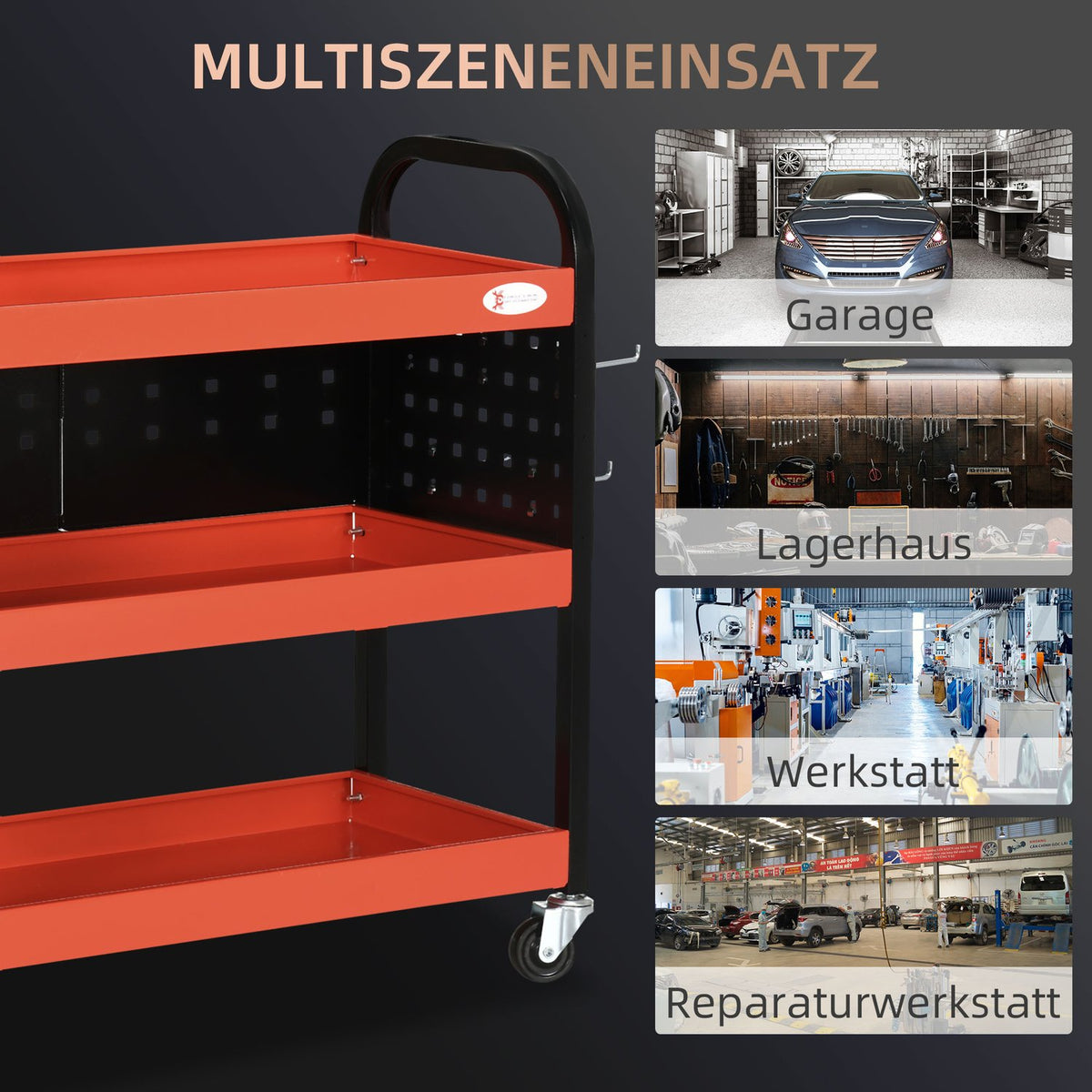 100 Kg Load Capacity, Red, For Garage