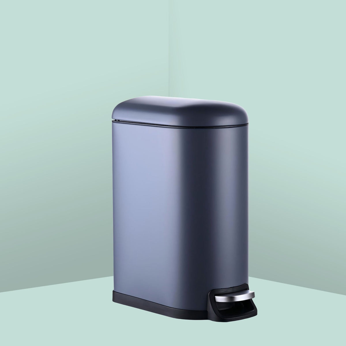 10 Litre Metal Pedal Bin – Soft-Close, Removable Bucket