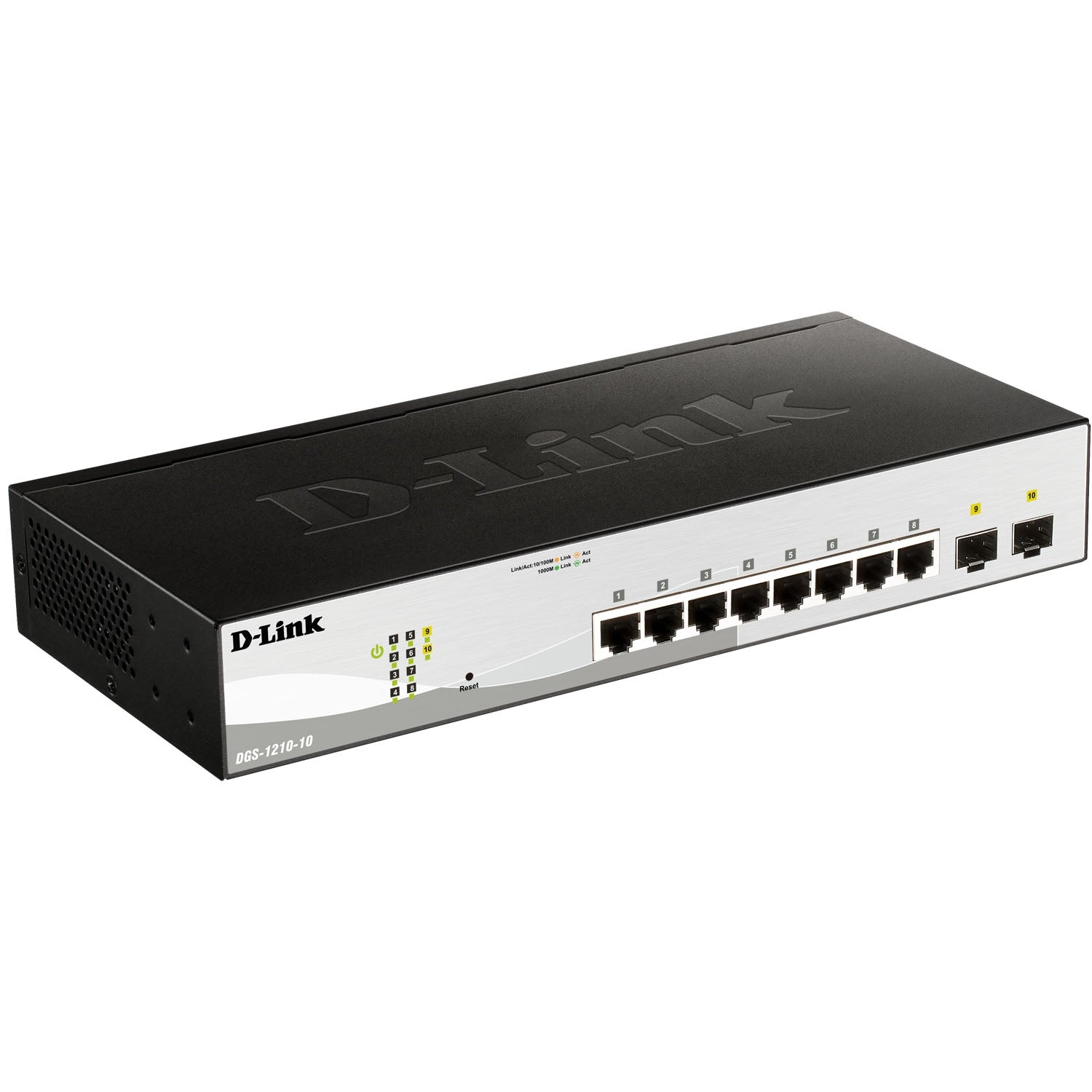 10-Port Gigabit Smart Managed Network Switch