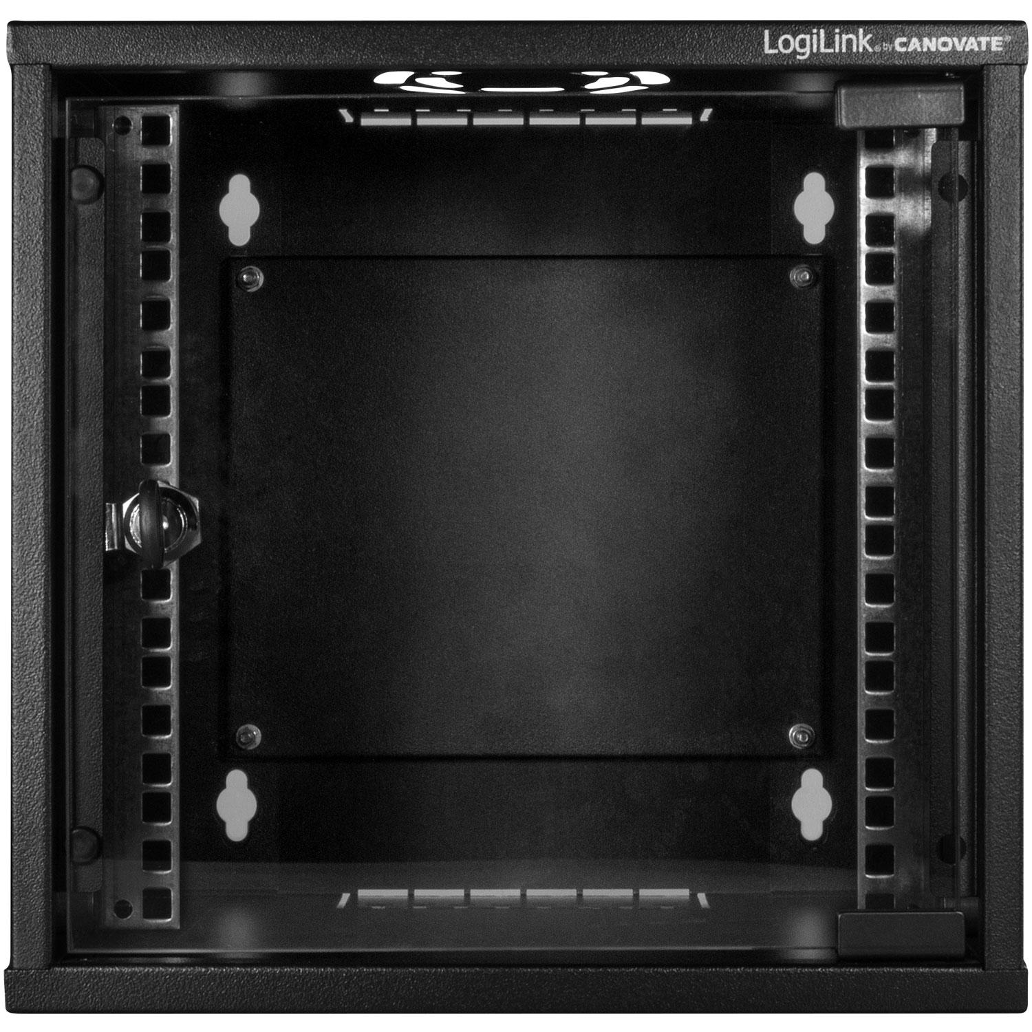 10" Wall cabinet/server cabinet U6 320 x 300 x 312 mm Assembled Black