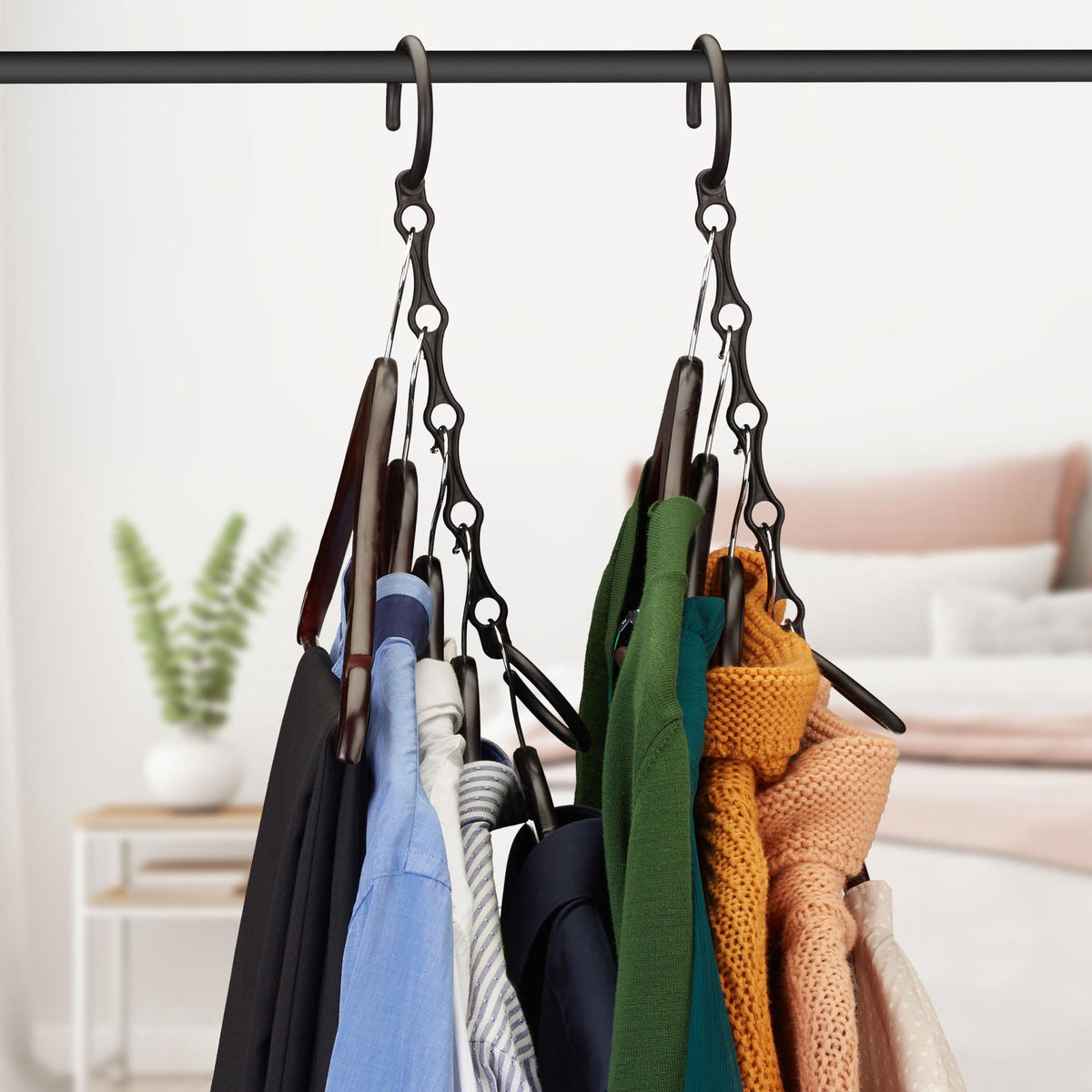 10-pack clothes hangers