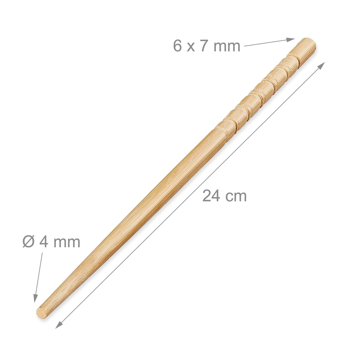 10 pairs of bamboo chopsticks