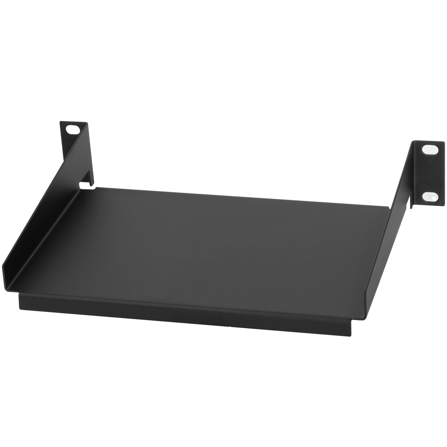 10" shelf 1U 220 x 150 mm Black