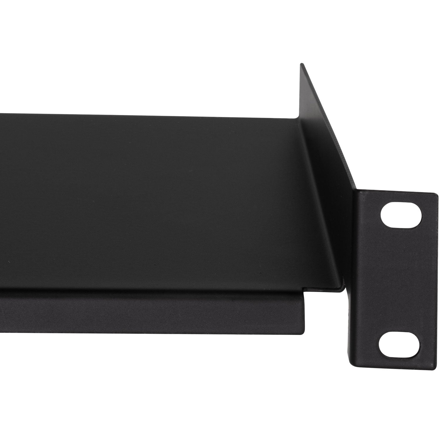 10" shelf 1U 220 x 150 mm Black