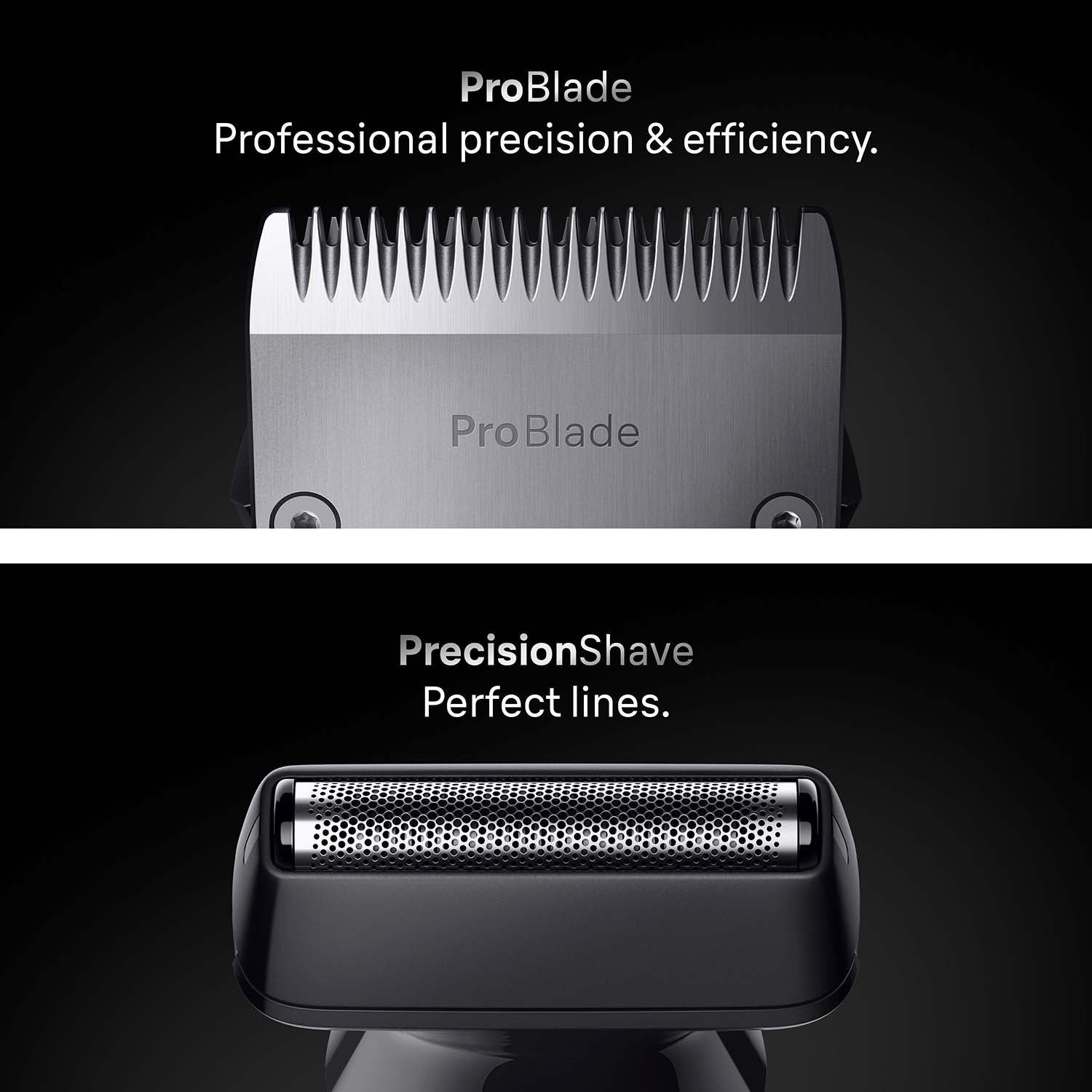 11-in-1 Grooming Kit, All-in-One Styler, Black/Blue