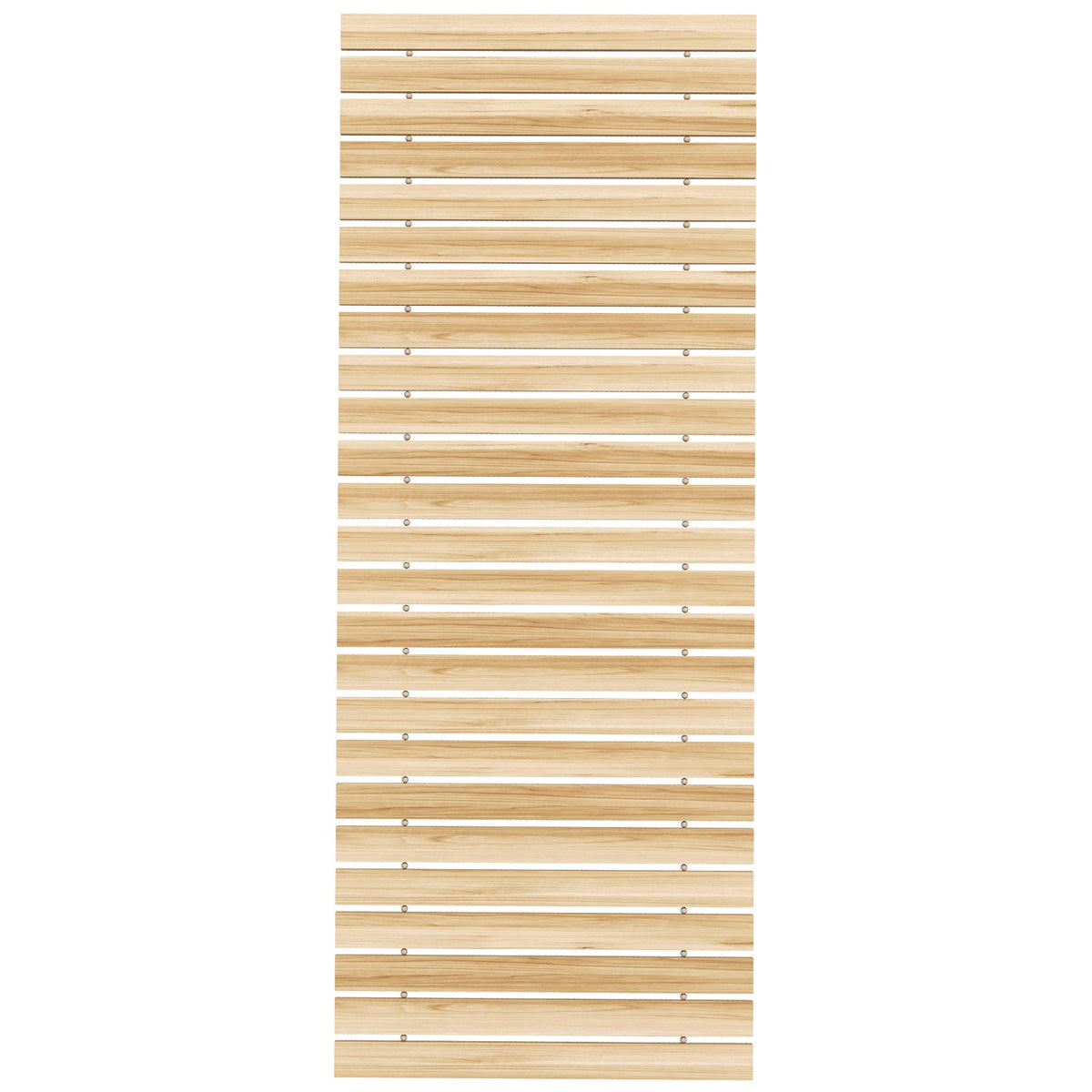 120 Cm Garden Path, Roller Path, Weatherproof Garden Step, Decorative Wooden Step Made Of Fir Wood, For Garden, Balcony, Nature