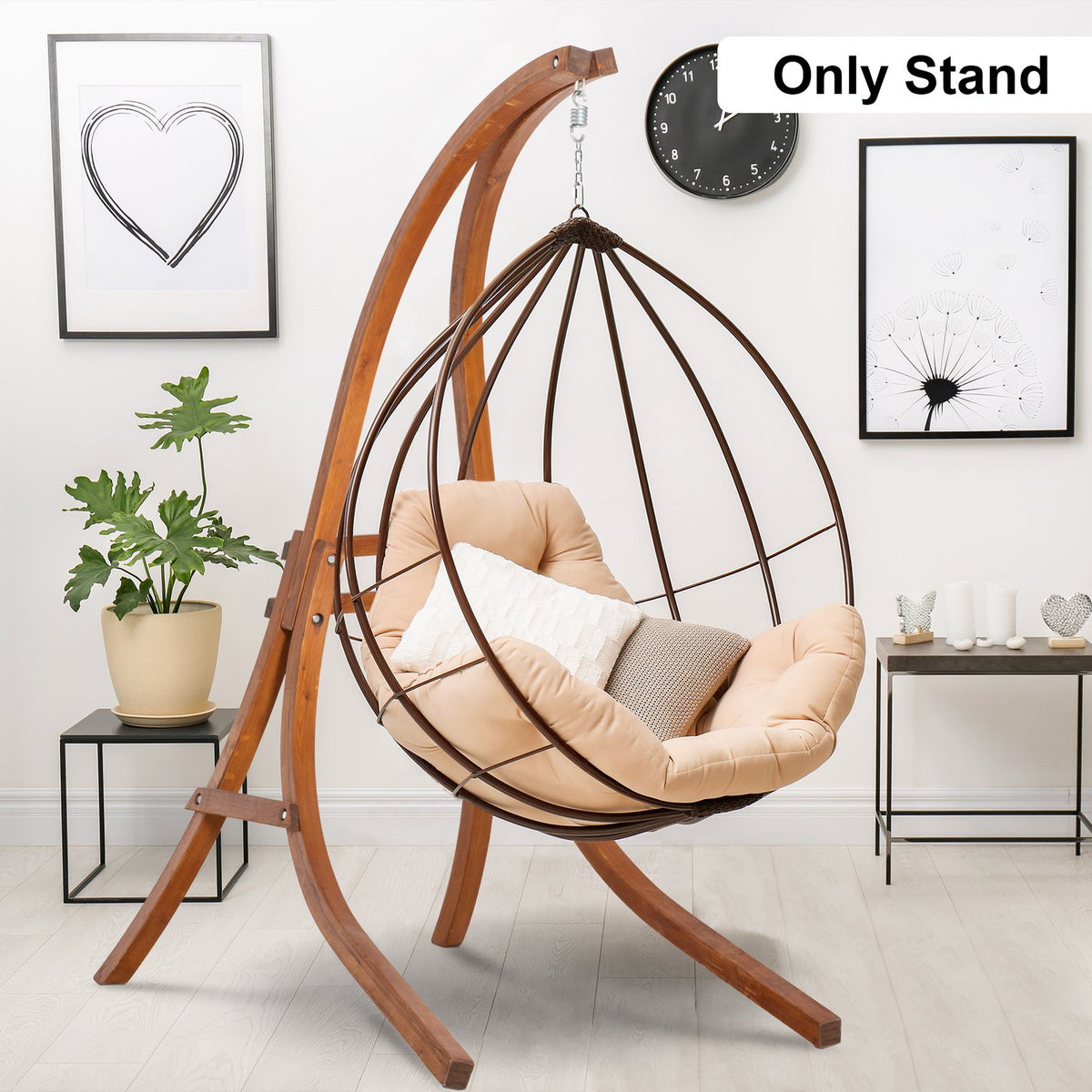120Kg, Free-Standing, Natural, 127X162X211Cm