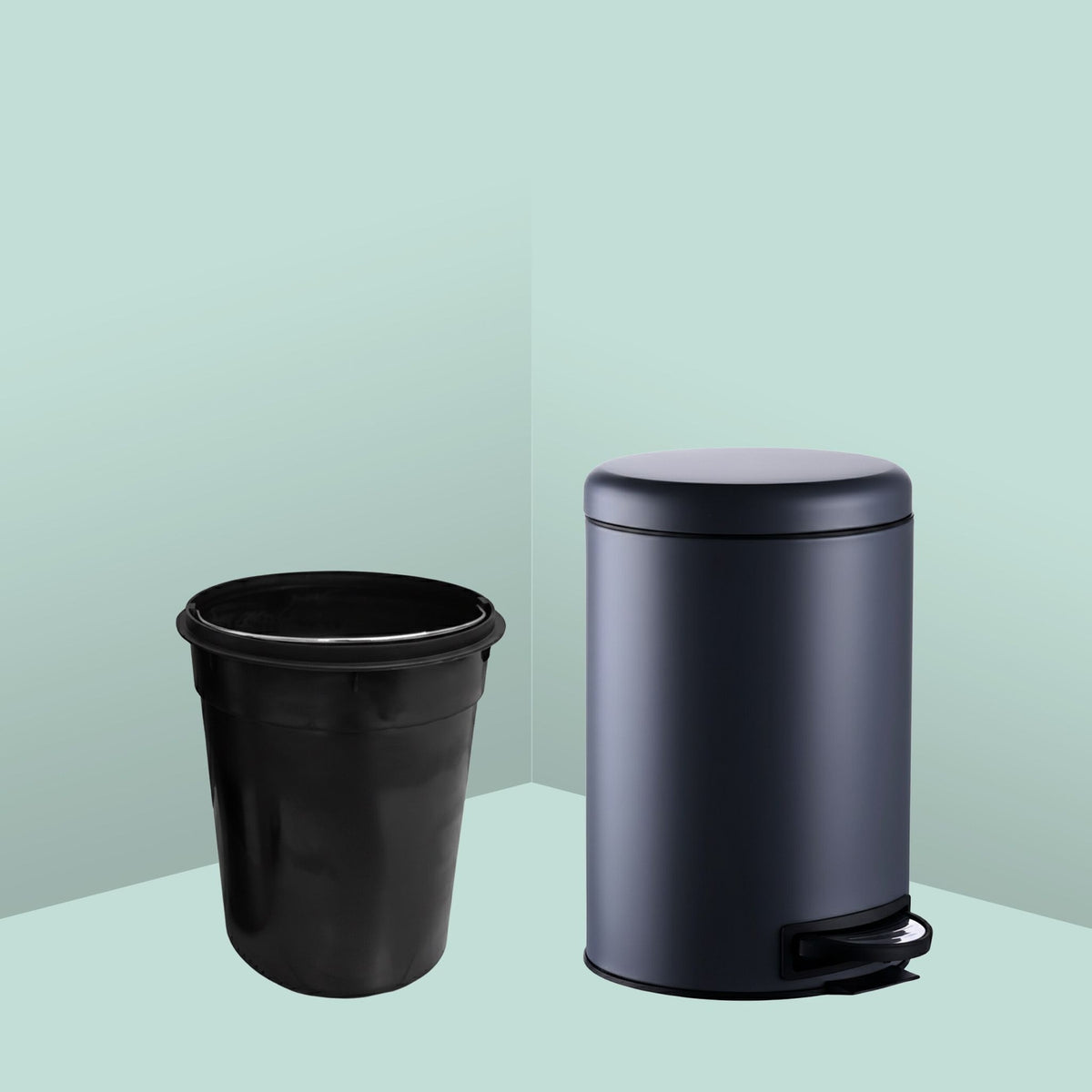 12L Step Bin with Inner Bucket – Soft-Close, Hands-Free