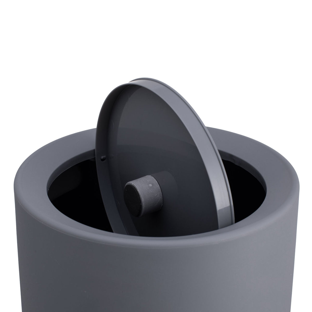 13L Swing-Lid Plastic Bin – Bathroom/Kitchen Use