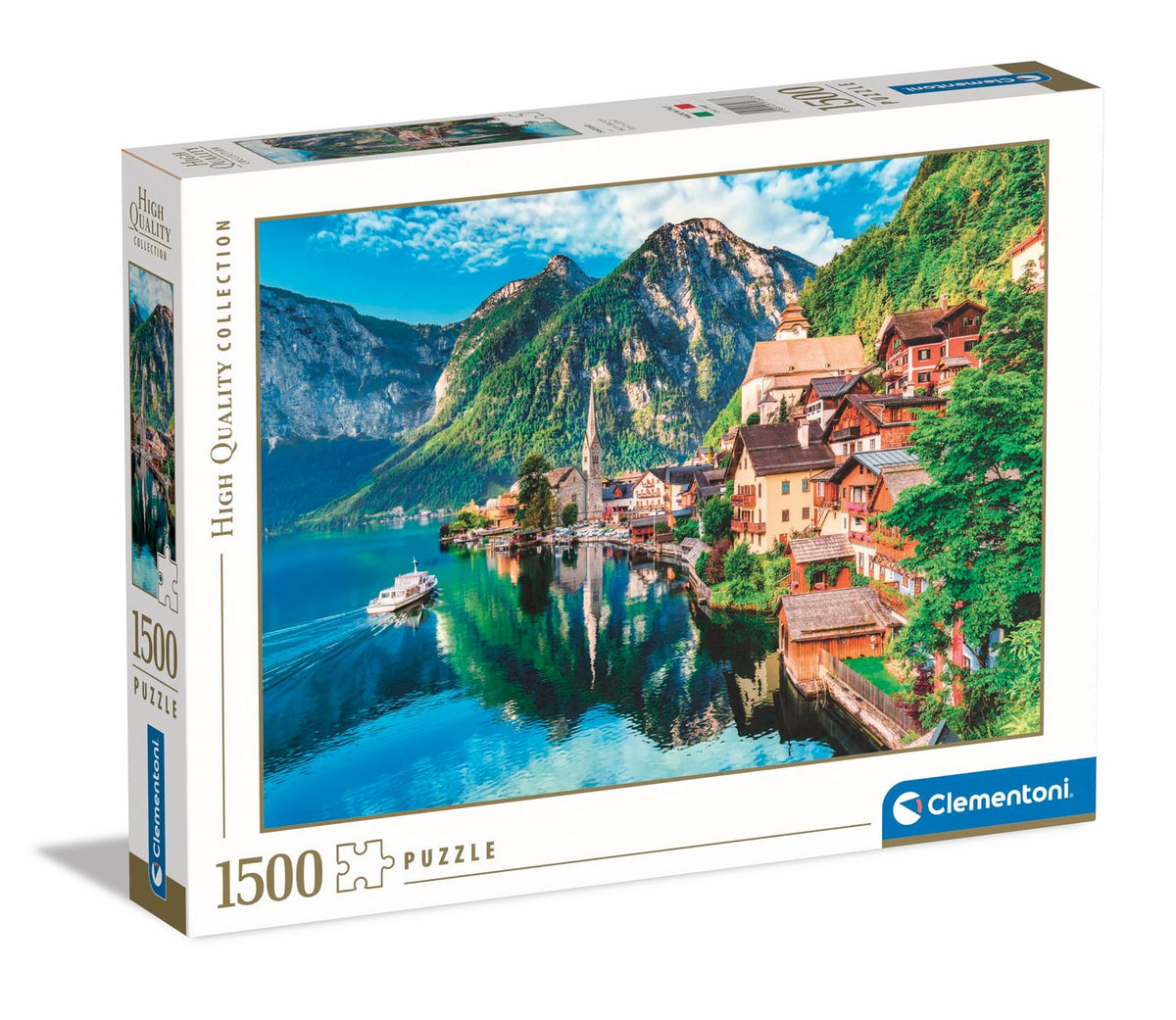 1500 Piece Puzzle, Hallstatt Village, 59 x 84 cm