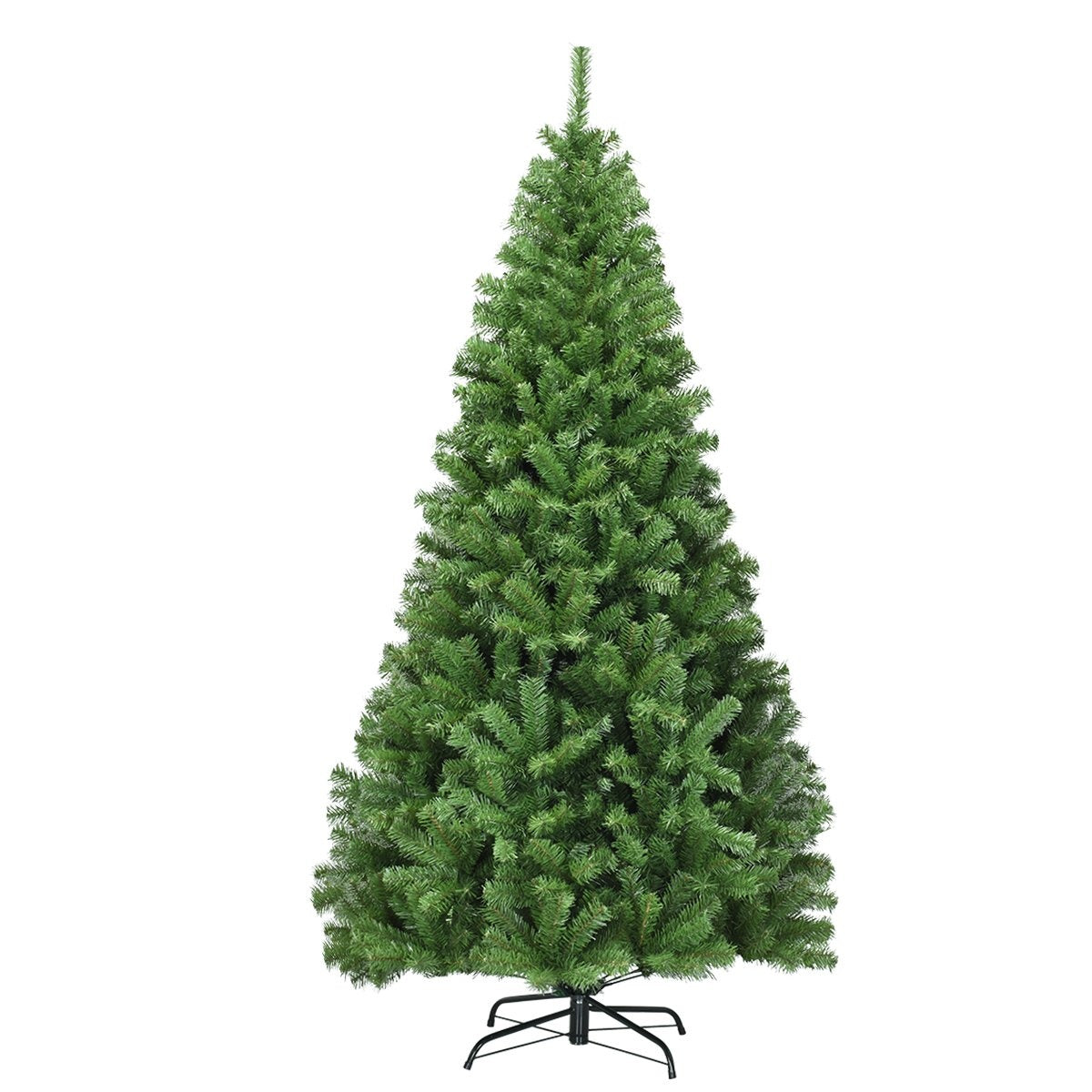180cm Artificial Christmas Tree Christmas Tree with 1,000 PVC Pine Needles Green
