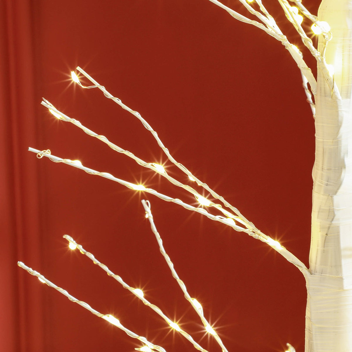 180 cm artificial tree light tree with 810 LED, LED Christmas tree, Christmas decoration for Christmas, birthday, wedding, indoor and outdoor white