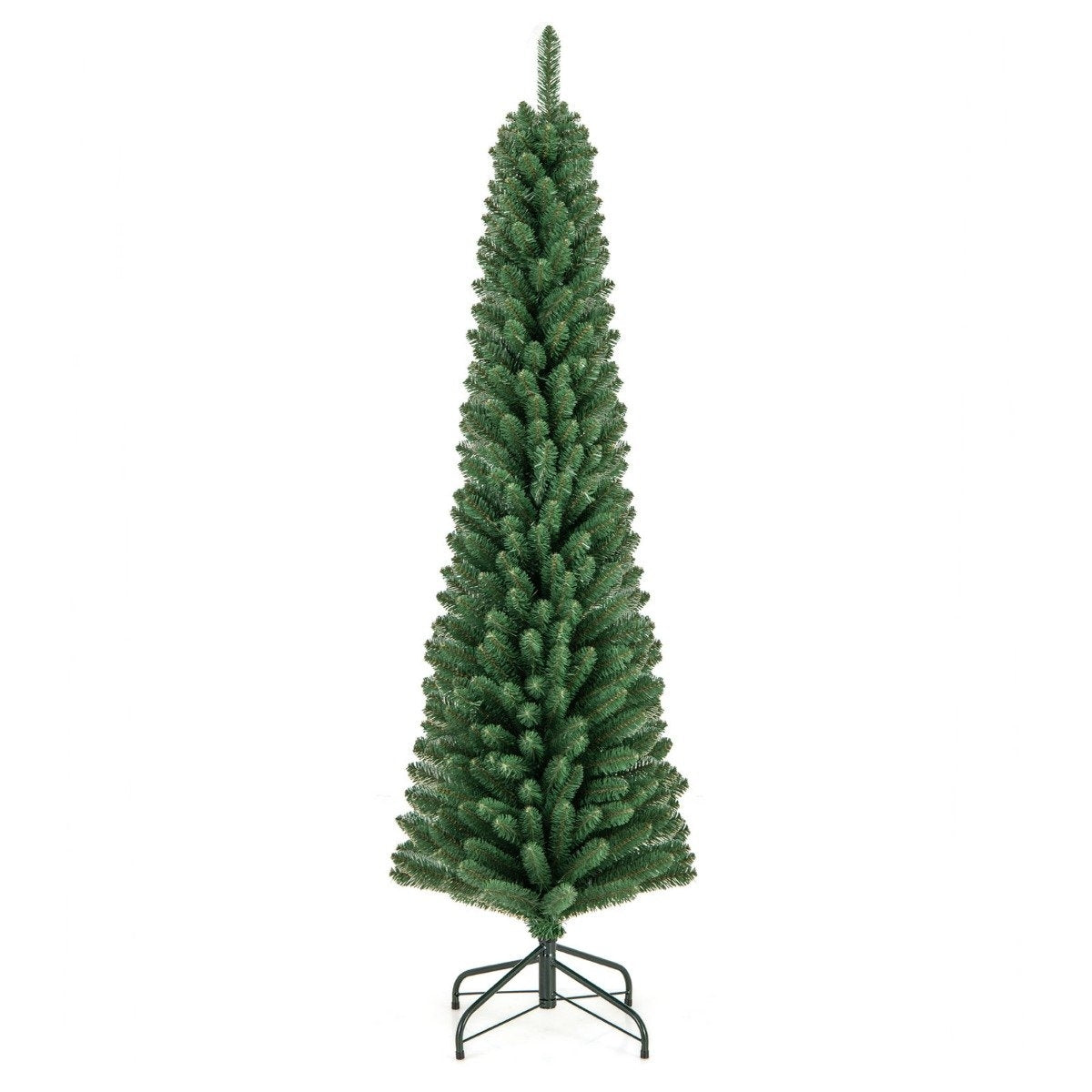 180cm pencil Christmas tree artificial Christmas tree with 392 green branch tips
