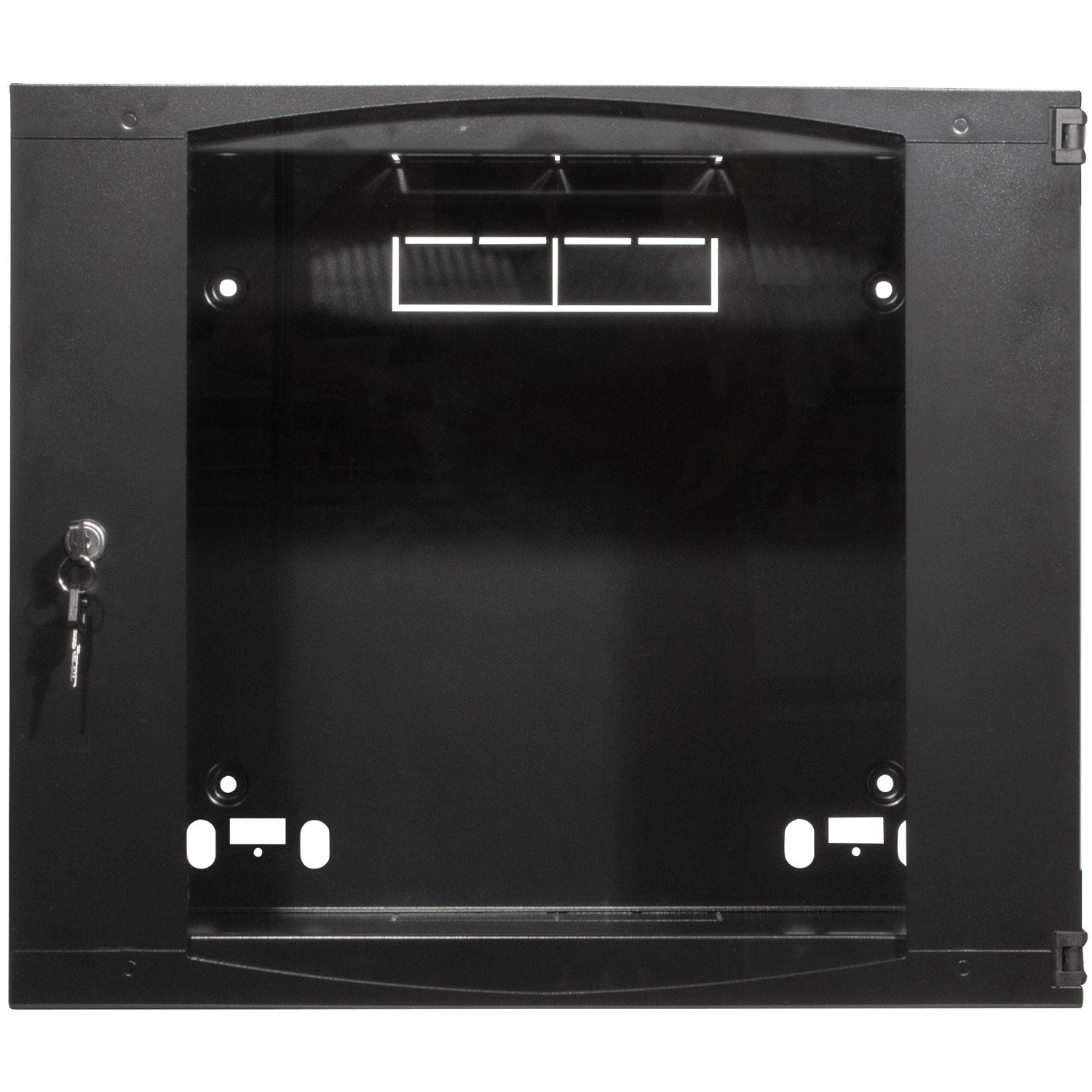 19" Wall cabinet/server cabinet U12 540 x 450 x 595 mm Unassembled Black