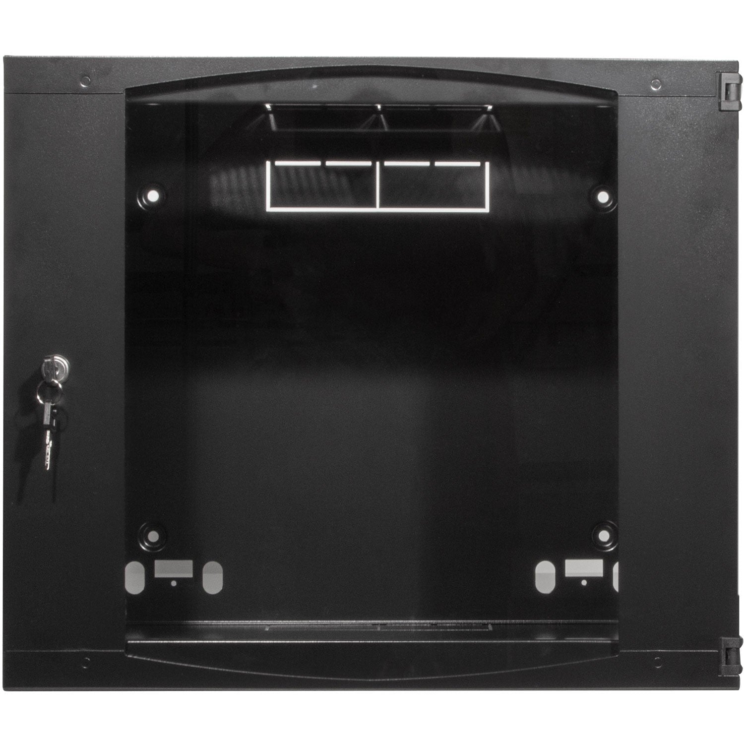 19" Wall cabinet/server cabinet U6 540 x 450 x 330 mm Unassembled Black