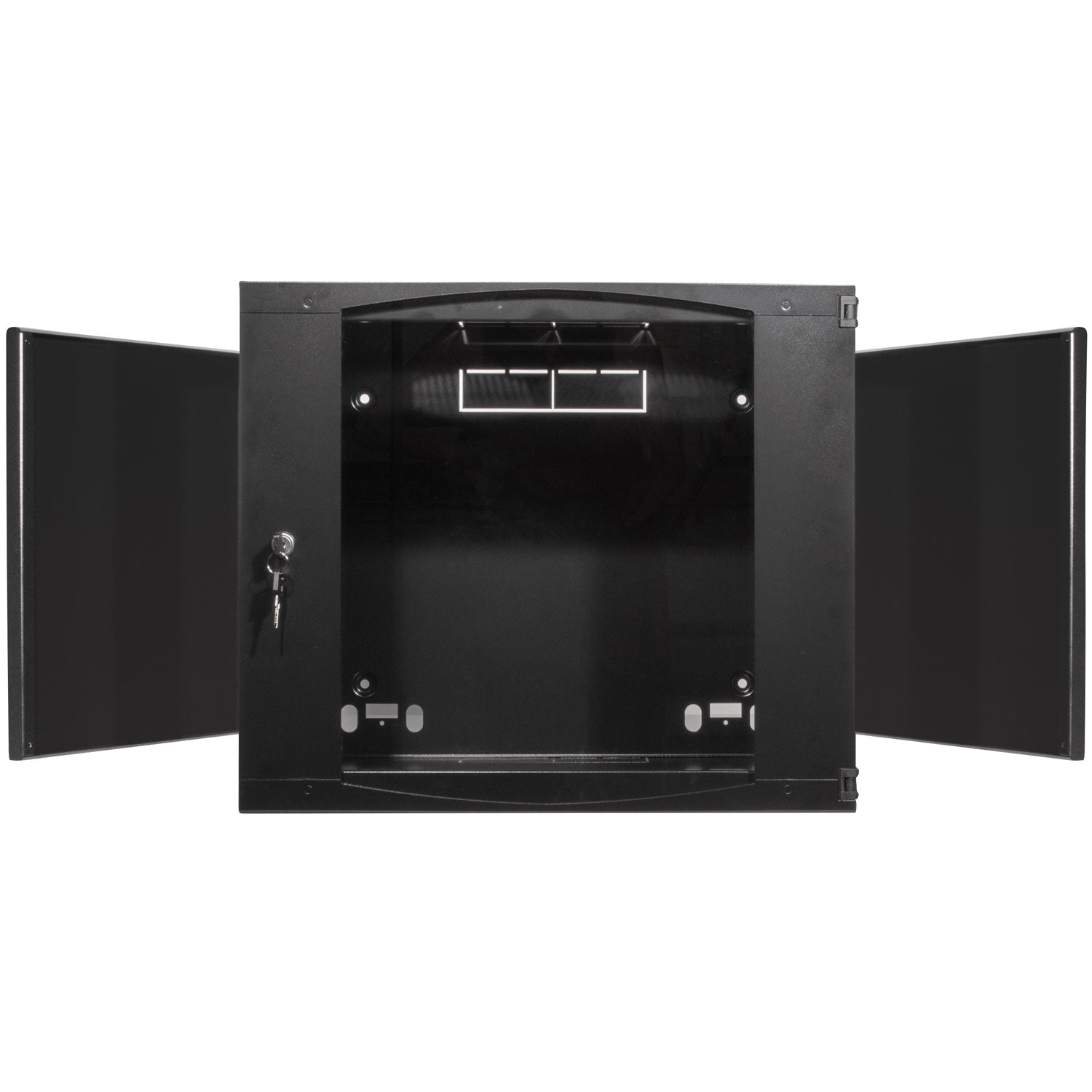 19" Wall cabinet/server cabinet U6 540 x 450 x 330 mm Unassembled Black