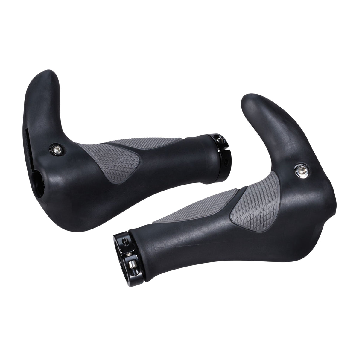 1 pair of ergonomic bicycle handles