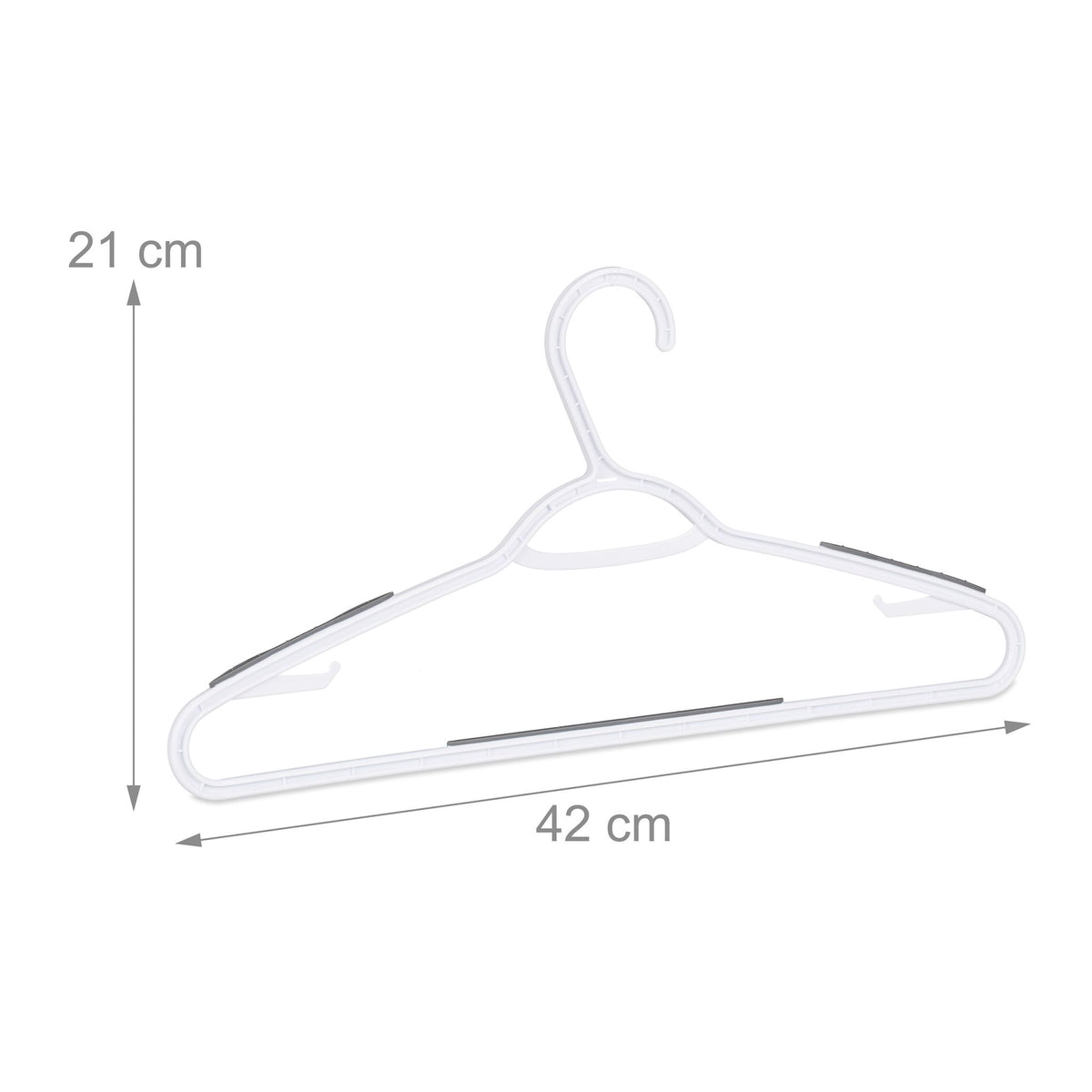 20 pcs. coat hangers anti-slip