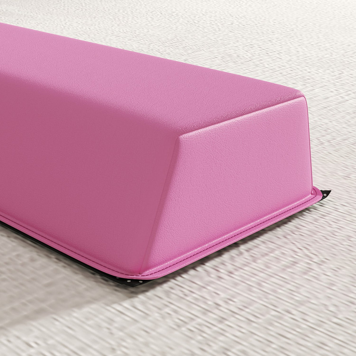 236 cm folding balance beam, portable gymnastics beam, non-slip balance beam, gymnastics and balancing beam up to 80 kg, for children aged 3 and over, indoor and outdoor, light red