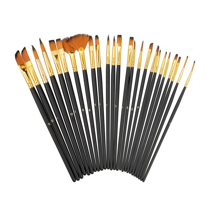 25-piece brush set