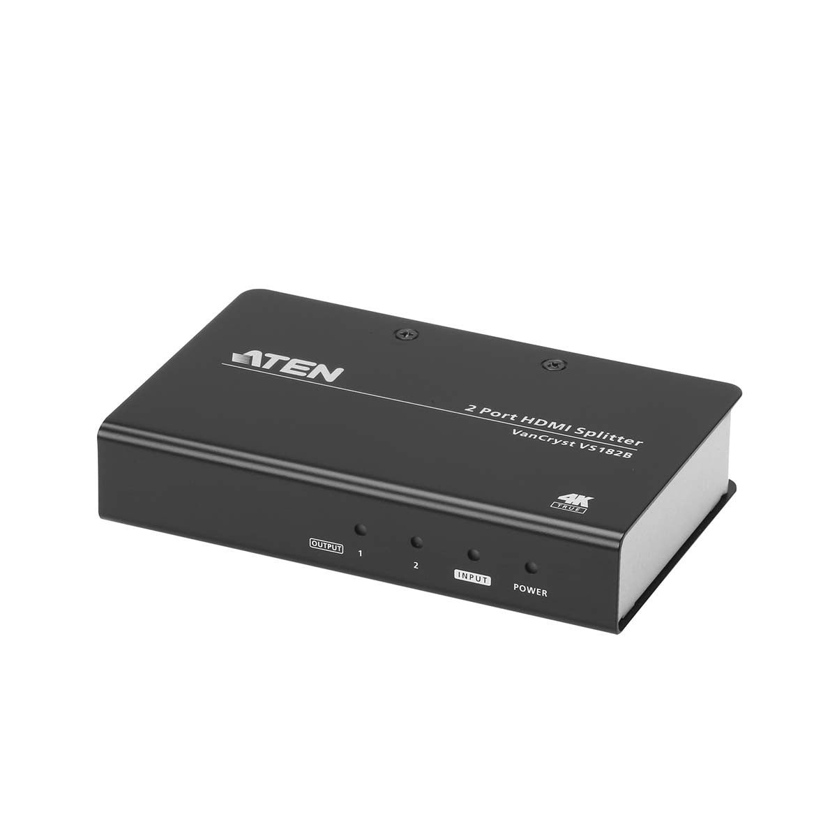 2-Port True 4K at 60Hz (4:4:4), HDMI Splitter