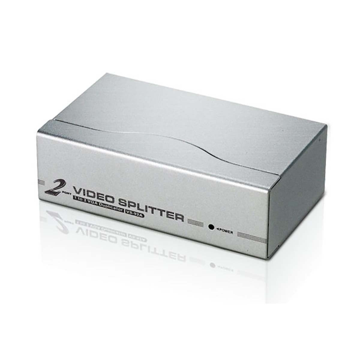 2-Port VGA Splitter Silver