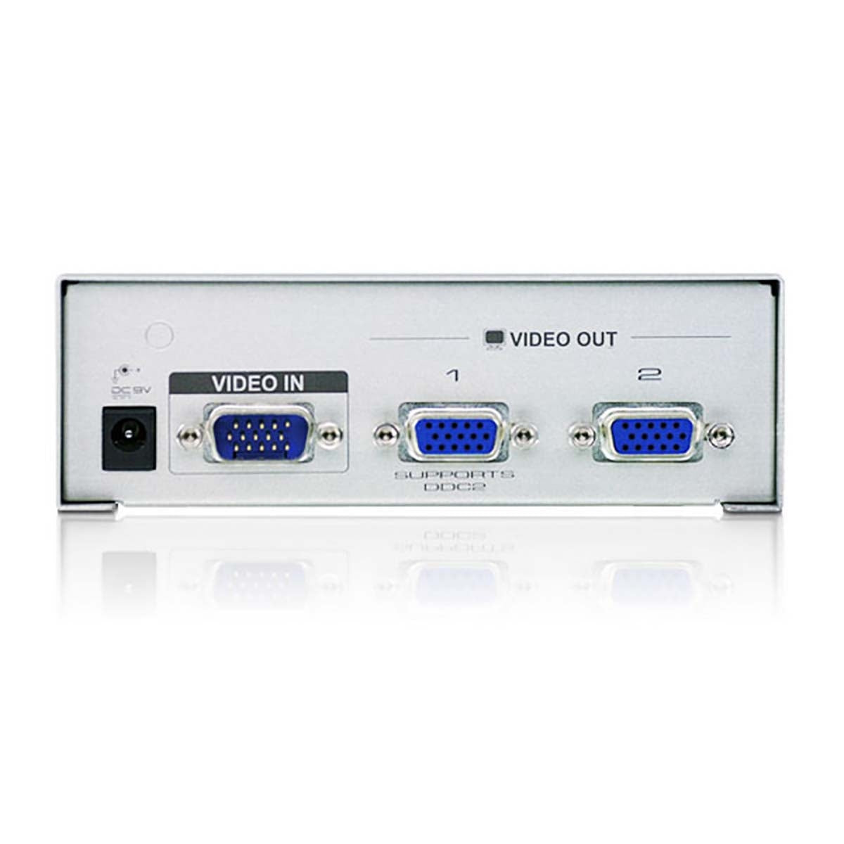 2-Port VGA Splitter Silver