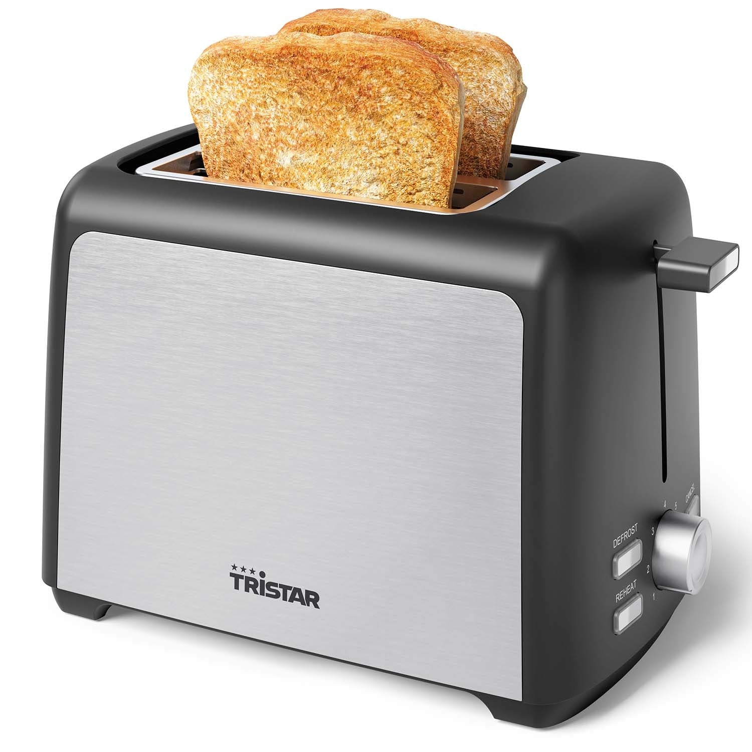 2-Slice Stainless Steel Toaster, 800W