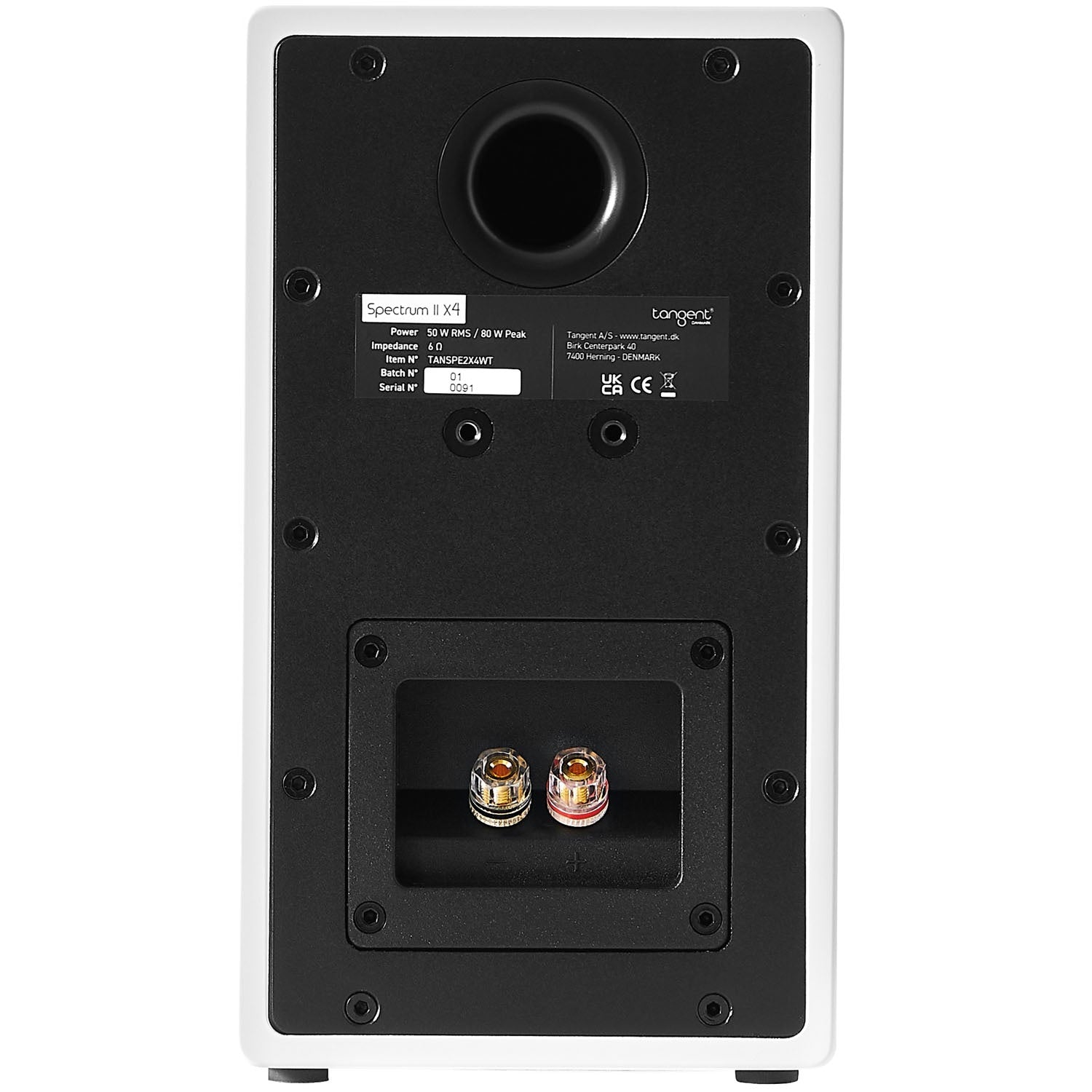 2-Way Speakers, Spectrum X4 II, White