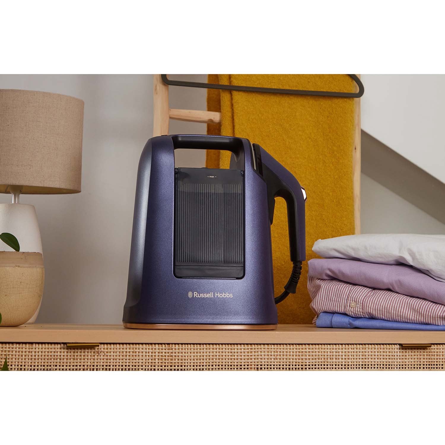 2-in-1 Handheld Steamer and Iron, 750ml Tank, Self-Cleaning
