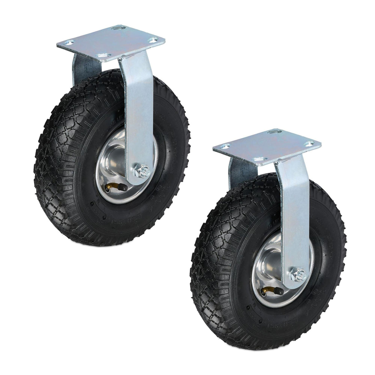 2-pack fixed wheels 3.00-4