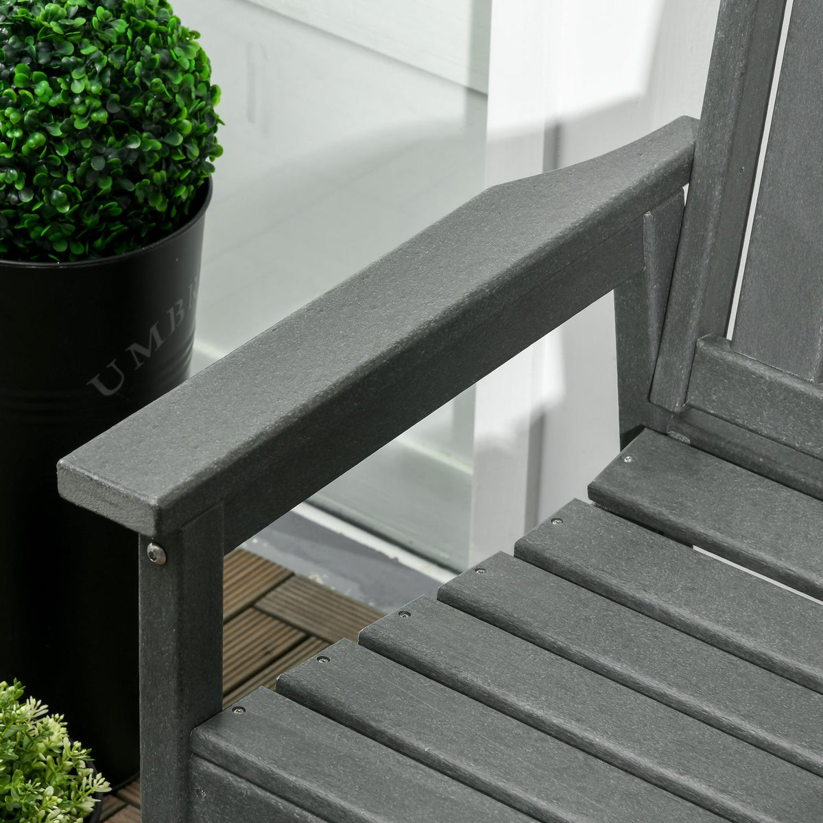2-seater garden bench, max. 320 kg, bench with backrest, country house style park bench, weatherproof patio bench, 124x60x87cm