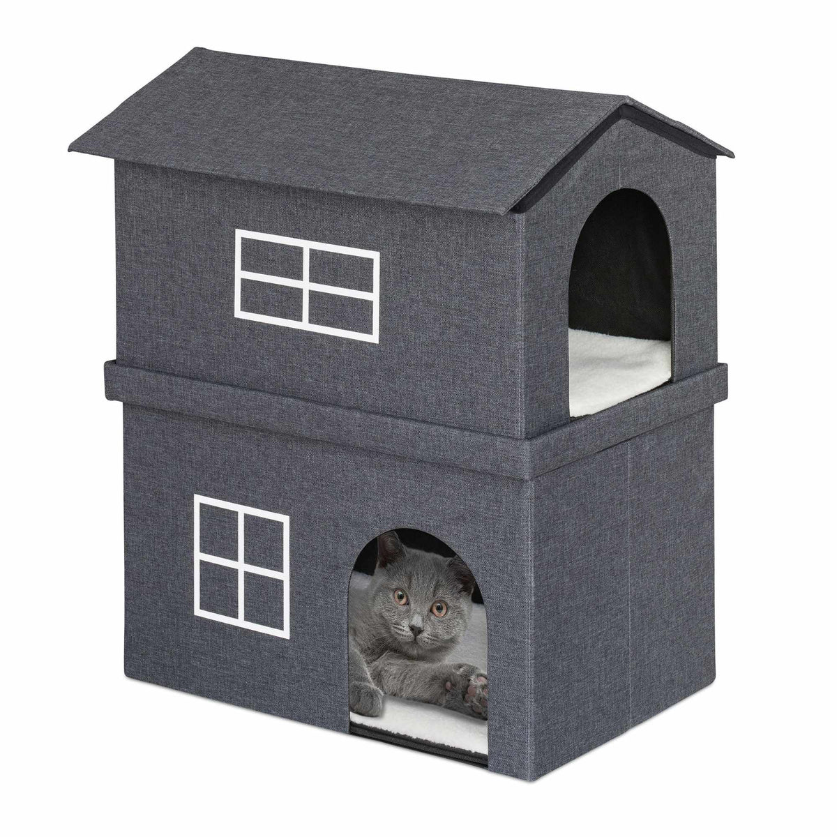 2 storey cat house for indoors