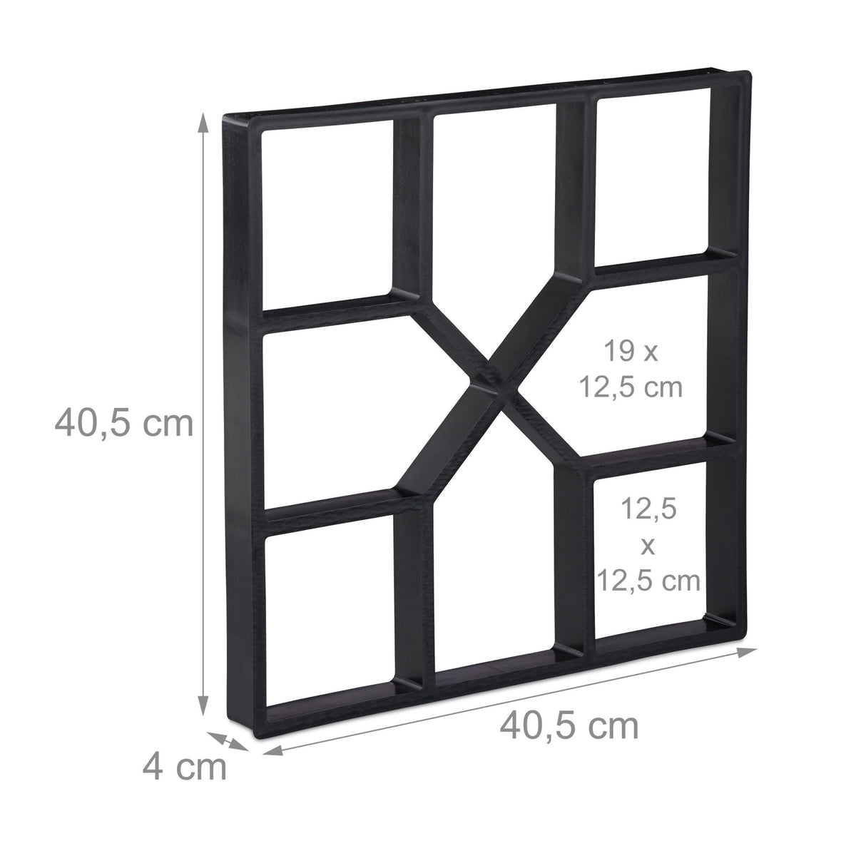 2x Concrete Mould Set