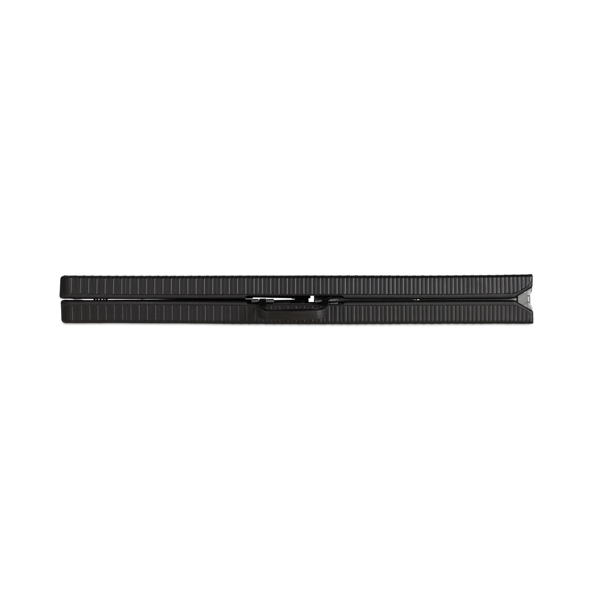 2x Folding Benches Black