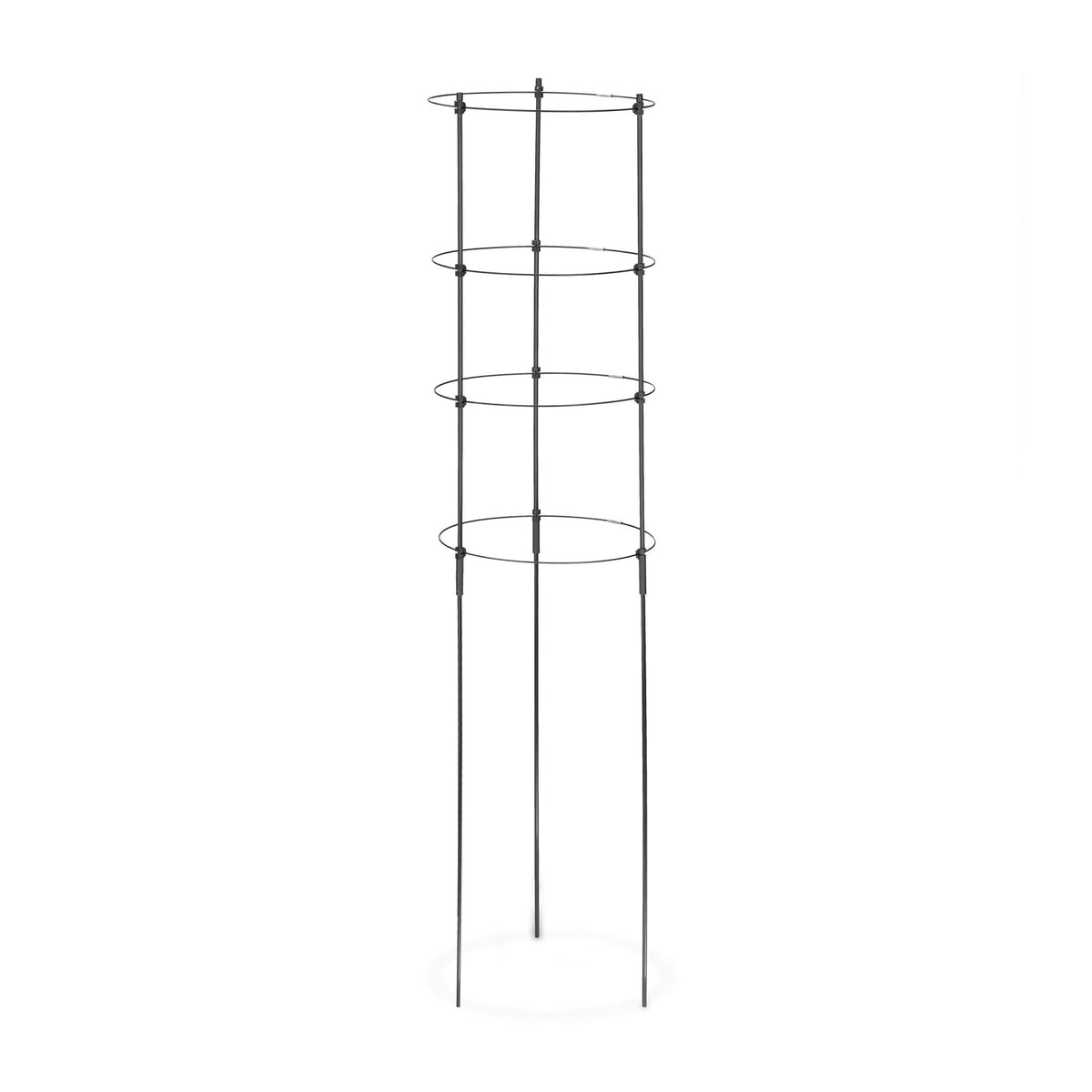 2x Plant Supports with Rings, 120 cm