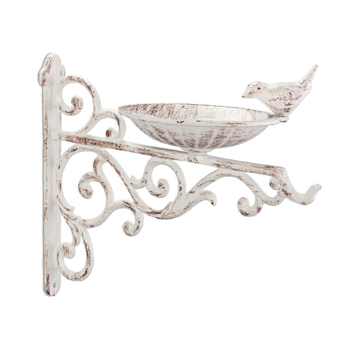 2x shelf bracket in cast iron with chain