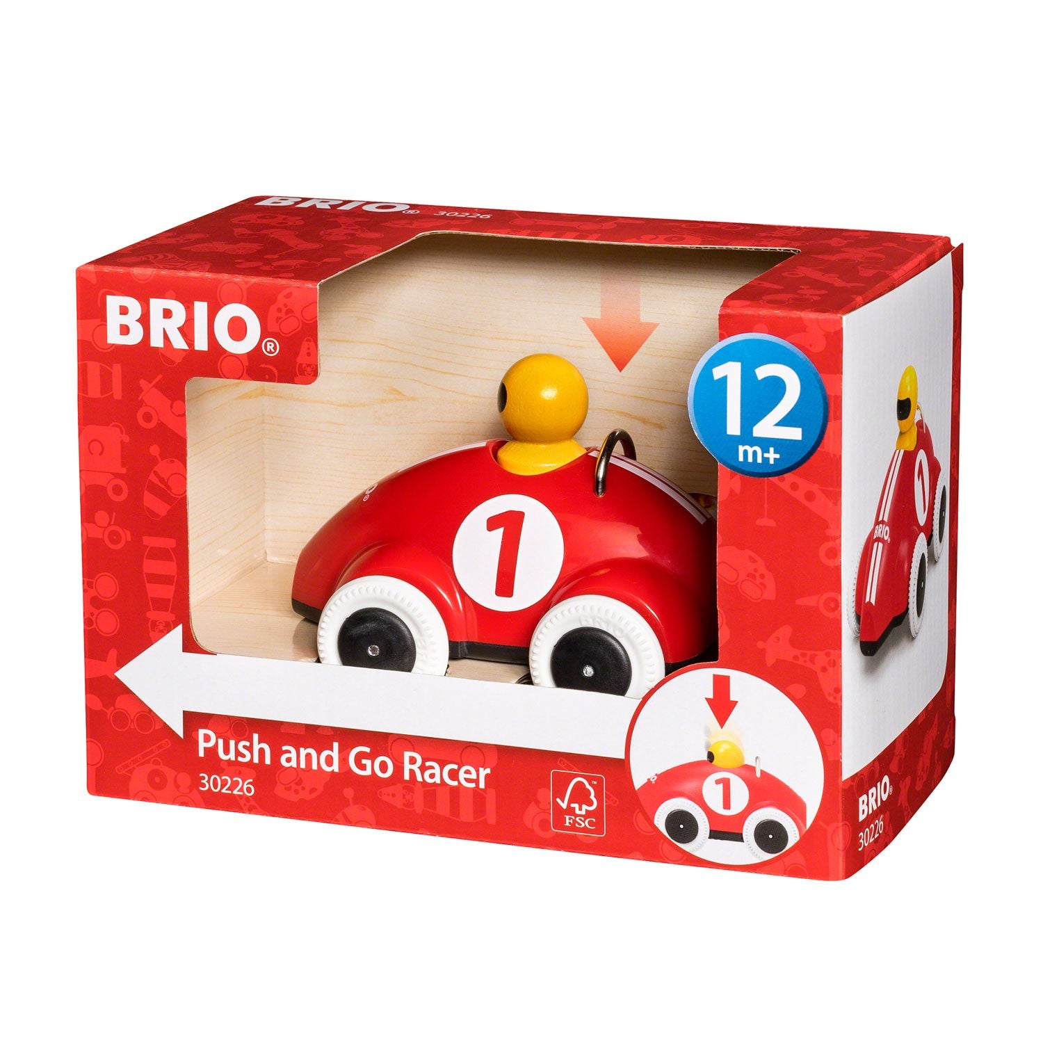 30226 Push & Go Racing Car