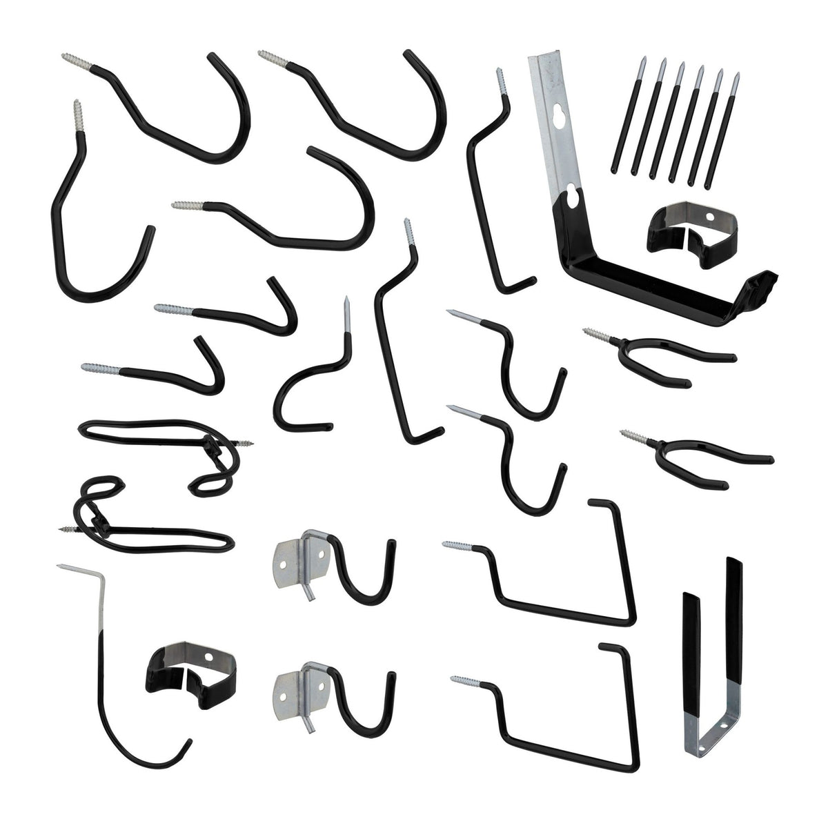 30-piece set of wall hooks
