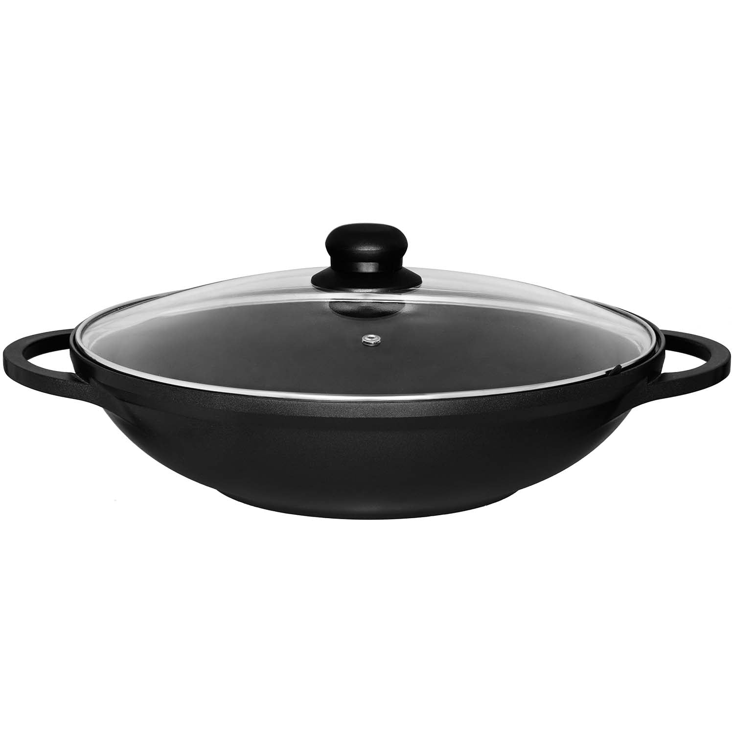 32 cm Cast Aluminum Wok Pan