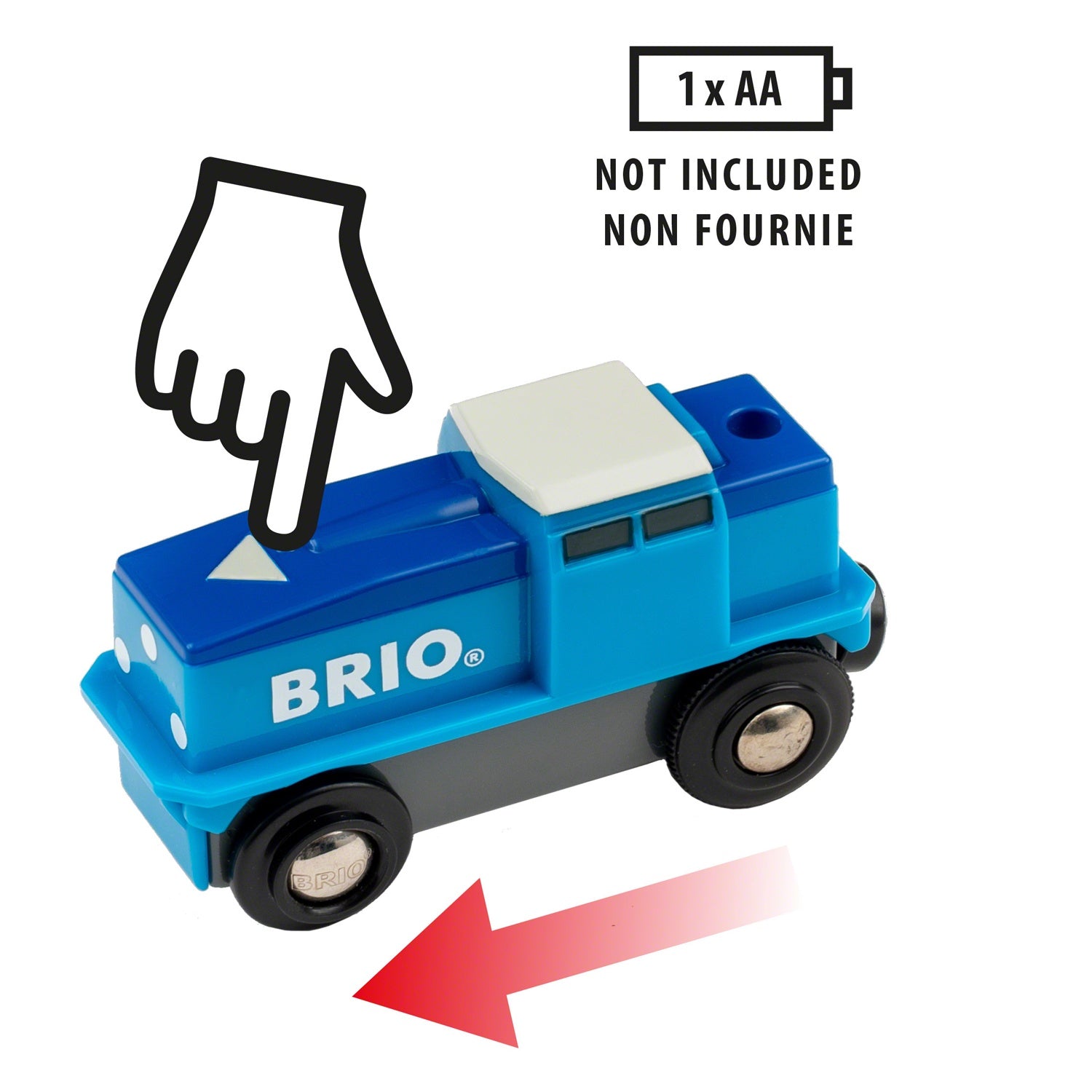 33130 Battery powered freight locomotive