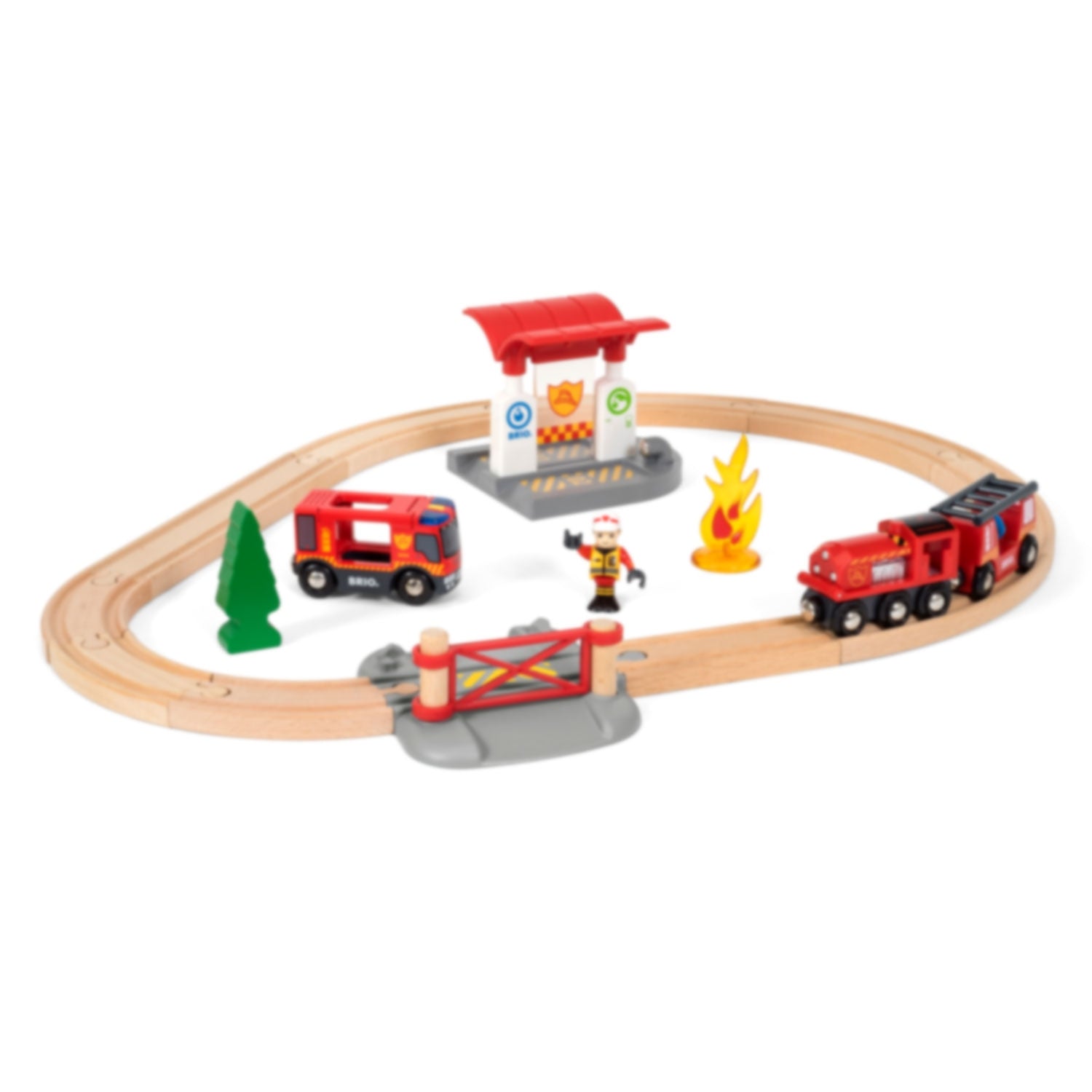 33815 Fireman themed train set