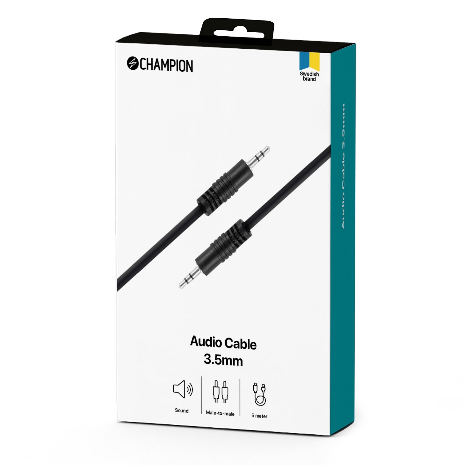 3.5mm - 3.5mm Male-Male 5.0m