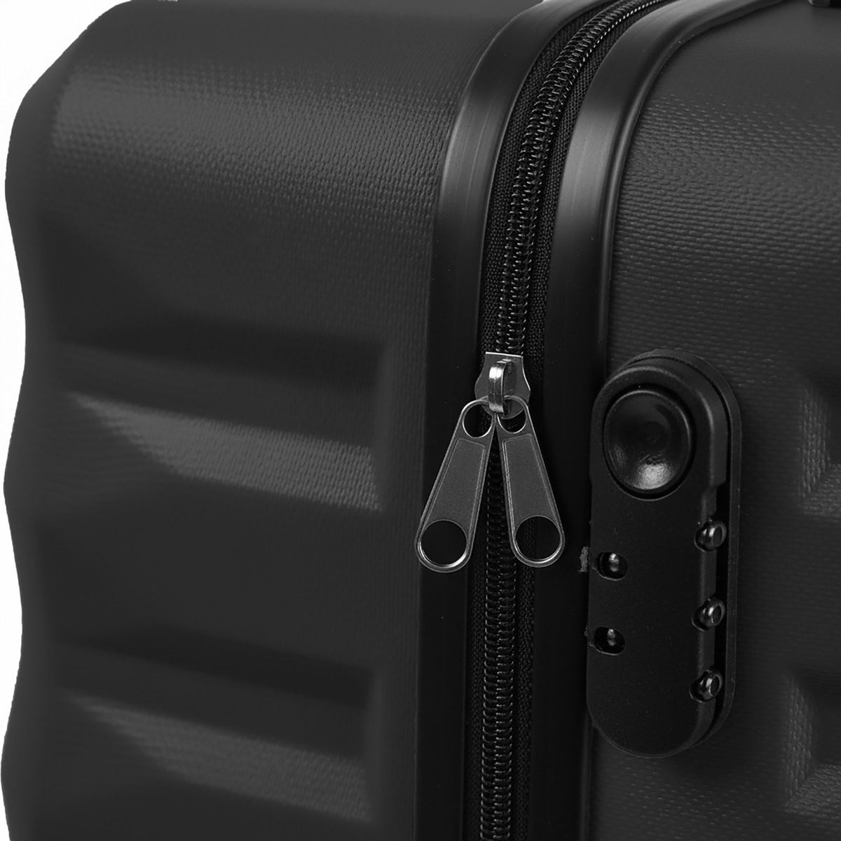 3-Piece Hard-Shell Luggage Set with Wheels