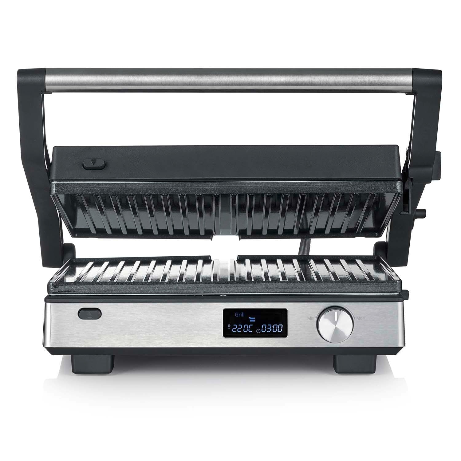 3-in-1 Contact Grill, 29x23cm, Panini, Belgian, Burger