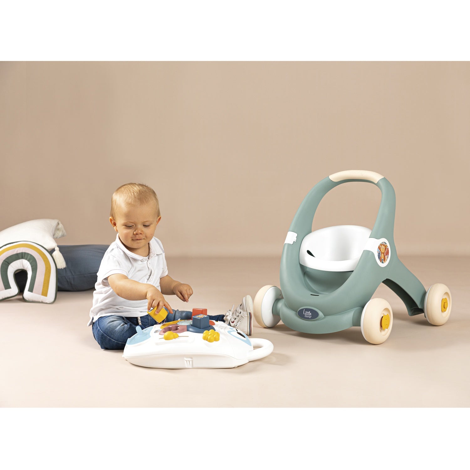 3-in-1 Learn-Walk-Carriage