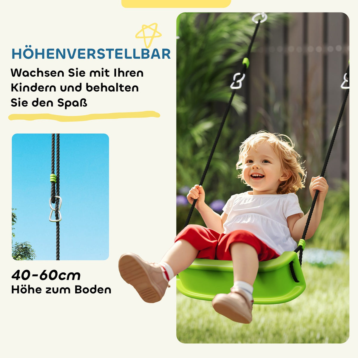 3 in 1 swing frame outdoor swing frame with 2 swings, basketball hoop, football goal, children's swing with metal frame, garden swing for children