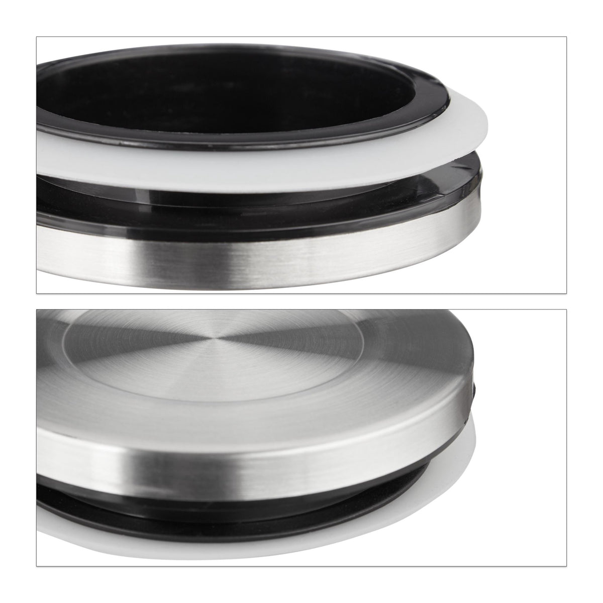 3-pack 600 ml glass jars with lids